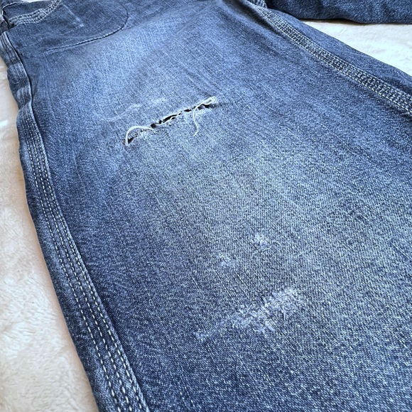 ❌SOLD❌ Free People Chloe Baby Barrel Jeans High Waist Straight Leg Blue Small S - Picture 8 of 17